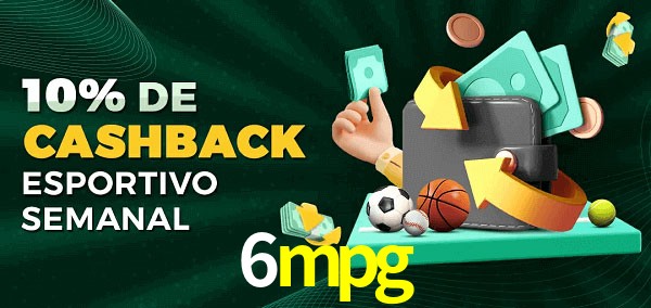 10% de bônus de cashback na 6mpg